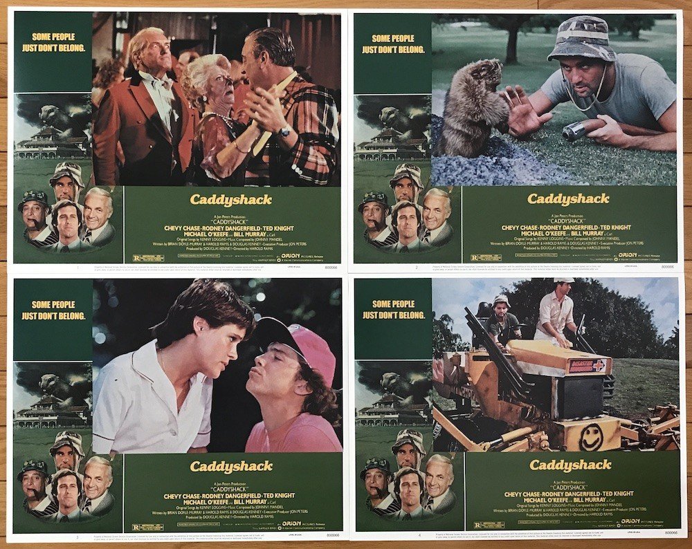 Caddyshack (1980) Lobby Card Set